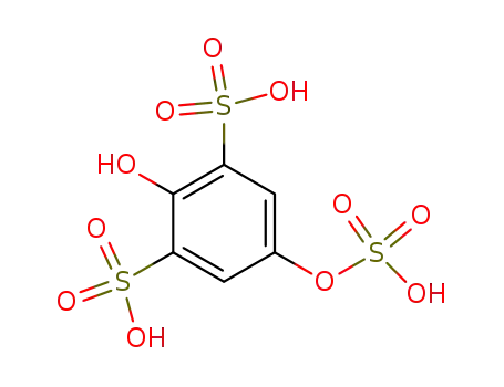 2-Hydroxy-5-sulfooxy-benzene-1,3-disulfonic acid