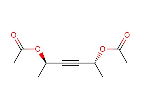 Acetic acid (1R,4R)-4-acetoxy-1-methyl-pent-2-ynyl ester