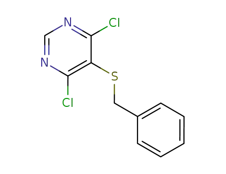 4,6-dichloro-5-benzylthiopyrimidine
