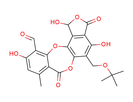 9'-O-t-butylsalazinic acid
