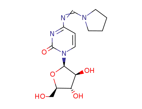 N4-(pyrrolidinomethylene)arabinocytidine