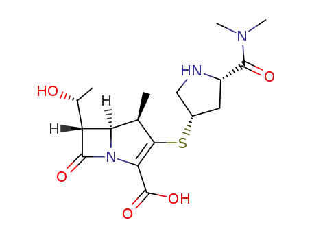 Molecular Structure of 96036-03-2 (Meropenem)
