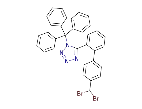 5-(4'-Dibromomethyl-biphenyl-2-yl)-1-trityl-1H-tetrazole