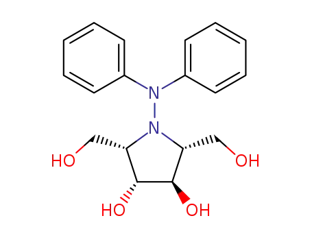 N-(Diphenylamino)-2,5-anhydro-2,5-imino-D-glucitol