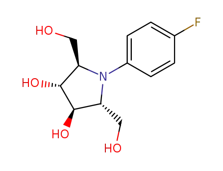 N-(4-Fluorophenyl)-2,5-anhydro-2,5-imino-D-mannitol