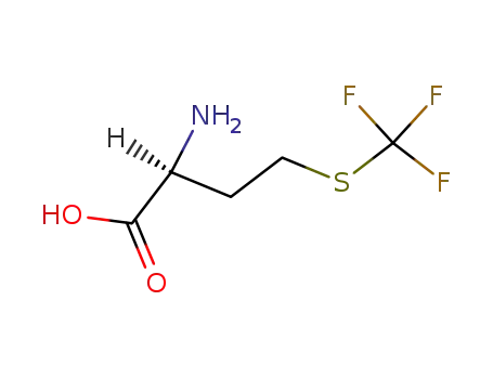 Molecular Structure of 764-52-3 (TRIFLUOROMETHIONINE)