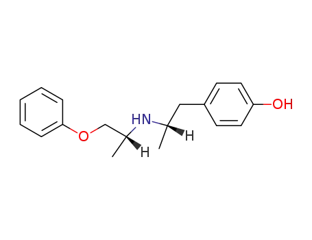 4-[(S)-2-((R)-1-Methyl-2-phenoxy-ethylamino)-propyl]-phenol