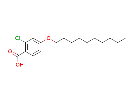 Benzoic acid, 2-chloro-4-(decyloxy)-