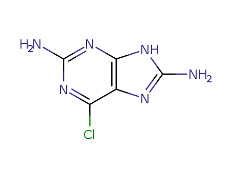 2,8-diamino-6-chloropurine