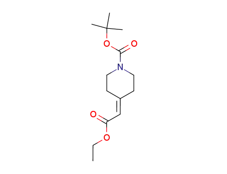 tert-Butyl 4-(2-ethoxy-2-oxoethylidene)tetrahydro-1(2H)-pyridinecarboxylate