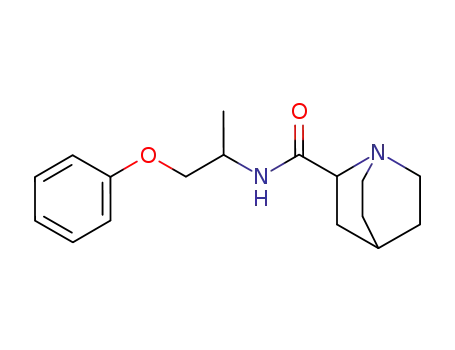 1-Aza-bicyclo[2.2.2]octane-2-carboxylic acid (1-methyl-2-phenoxy-ethyl)-amide