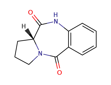 (11aS)-2,3,5,10,11,11a-hexahydro-1H-pyrrolo<2,1-c><1,4>benzodiazepin-5,11-dione