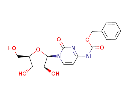 benzyl 1-(3,4-dihydroxy-5-(hydroxymethyl)tetrahydrofuran-2-yl)-2-oxo-1,2-dihydropyrimidin-4-ylcarbamate
