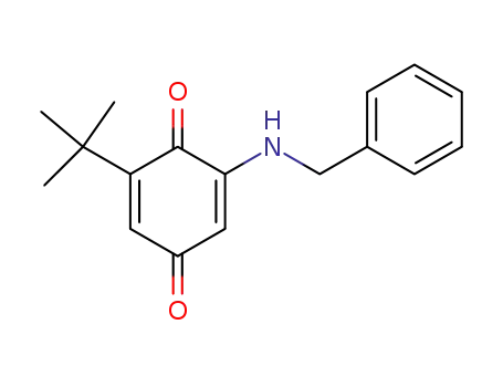 2-(Benzylamino)-6-(tert-butyl)-1,4-benzoquinone