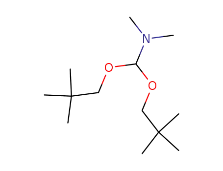 Molecular Structure of 4909-78-8 (N,N-DIMETHYLFORMAMIDE DINEOPENTYL ACETAL)
