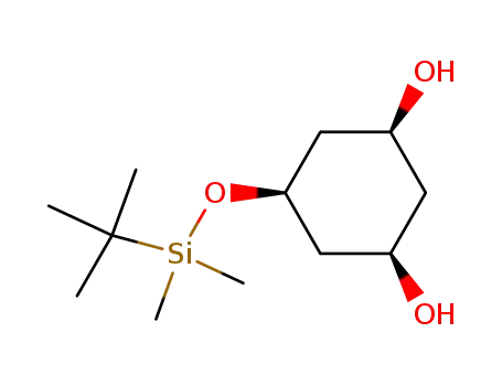 all-cis-5-(tert-butyldimethyl-silanyloxy)-cyclohexane-1,3-diol