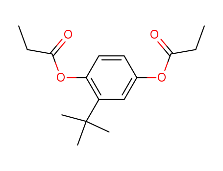 1,4-Benzenediol, 2-(1,1-dimethylethyl)-, dipropanoate