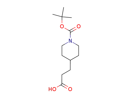 3-(1-(tert-butoxycarbonyl)piperidin-4-yl)propanoic acid