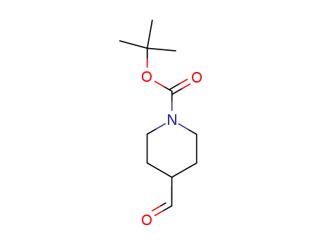 Molecular Structure of 137076-22-3 (1-Boc-4-piperidinecarboxaldehyde)