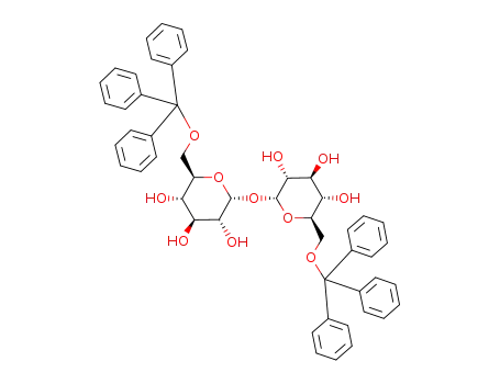 6-O-(triphenylmethyl)-α-D-glucopyranosyl-6'-O-(triphenylmethyl)-α-D-glucopyranoside