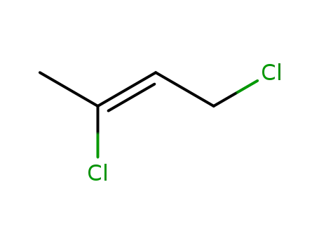 Molecular Structure of 10075-38-4 ((Z)-1,3-Dichloro-2-butene)