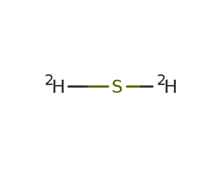 Molecular Structure of 13536-94-2 (DEUTERIUM SULFIDE)