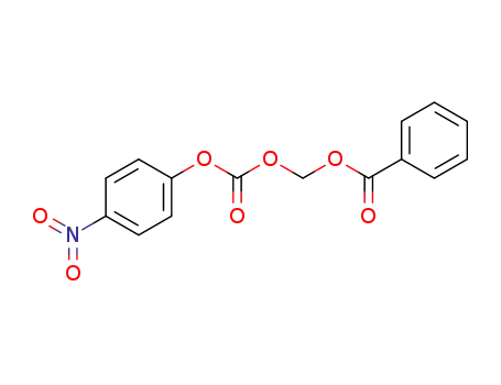 Molecular Structure of 170097-82-2 (Carbonic acid, (benzoyloxy)methyl 4-nitrophenyl ester)