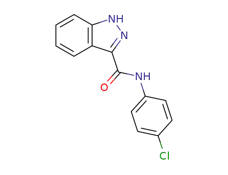 N-(4-chlorophenyl)-1H-indazole-3-carboxamide