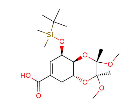 (3R,4S,5R)-3-[(tert-butyldimethylsilyl)oxy]-4,5-(2,3-dimethoxybutan-2,3-dioxy)cyclohex-1-ene-1-carboxylic acid