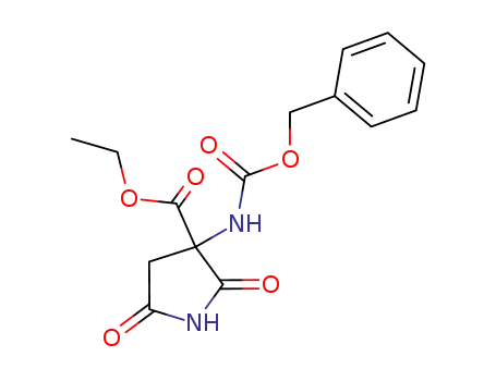 ethyl 3-benzyloxycarbonylamino-2,5-dioxopyrrolidine-3-carboxylate