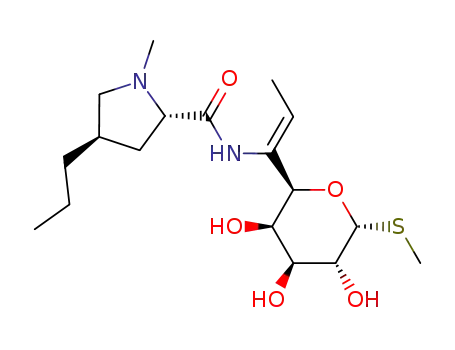 (2S,4R)-1-Methyl-4-propyl-pyrrolidine-2-carboxylic acid [(Z)-1-((2R,3R,4S,5R,6R)-3,4,5-trihydroxy-6-methylsulfanyl-tetrahydro-pyran-2-yl)-propenyl]-amide