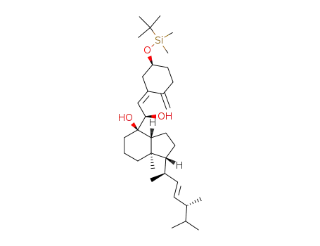 4-{2-[5-(tert-Butyl-dimethyl-silanyloxy)-2-methylene-cyclohexylidene]-1-hydroxy-ethyl}-7a-methyl-1-(1,4,5-trimethyl-hex-2-enyl)-octahydro-inden-4-ol