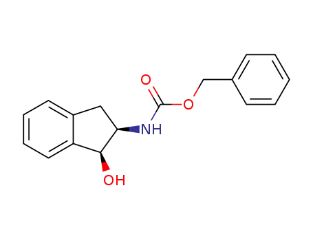 benzyl (1R,2S)-1-hydroxy-2,3-dihydro-1H-inden-2-ylcarbamate