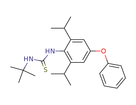 Molecular Structure of 80060-09-9 (Diafenthiuron)