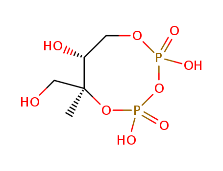 2-C-Methyl-D-erythritol 1,2-cyclophosphate 4-phosphate