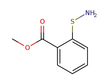 Benzoic acid,2-(aminothio)-, methyl ester