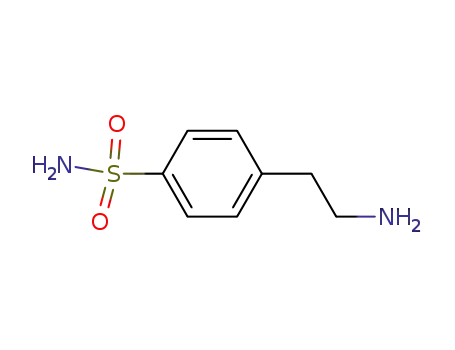 Molecular Structure of 35303-76-5 (4-(2-Aminoethyl)benzenesulfonamide)