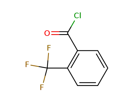 Molecular Structure of 312-94-7 (2-(Trifluoromethyl)benzoyl chloride)