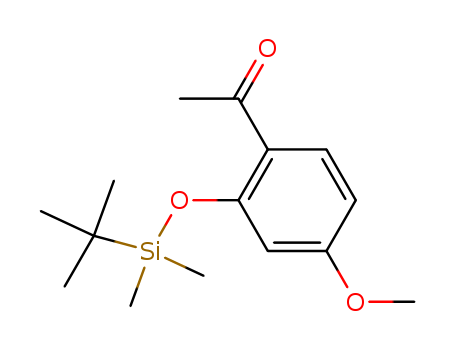 Ethanone, 1-[2-[[(1,1-dimethylethyl)dimethylsilyl]oxy]-4-methoxyphenyl]-