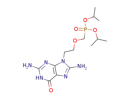 [2-(2,8-diamino-6-oxo-1,6-dihydro-purin-9-yl)-ethoxymethyl]-phosphonic acid diisopropyl ester