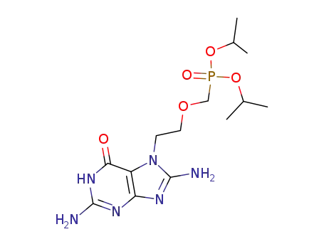 [2-(2,8-diamino-6-oxo-1,6-dihydro-purin-7-yl)-ethoxymethyl]-phosphonic acid diisopropyl ester