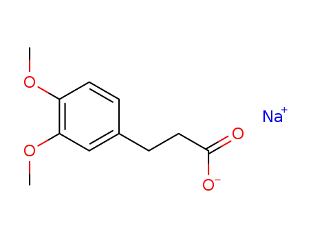3-(3,4-dimethoxyphenyl)propanoic acid sodium salt