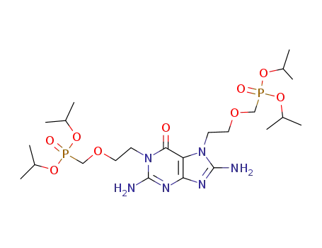 (2-{2,8-diamino-1-[2-(diisopropoxy-phosphorylmethoxy)-ethyl]-6-oxo-1,6-dihydro-purin-7-yl}-ethoxymethyl)-phosphonic acid diisopropyl ester