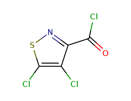 4,5-dichloroisothiazole-3-carbonyl chloride