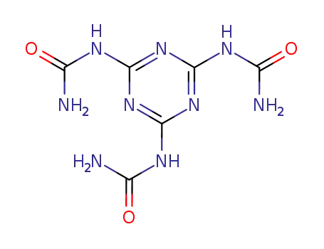 Molecular Structure of 4801-02-9 (Urea, N,N'',N''''-1,3,5-triazine-2,4,6-triyltris-)