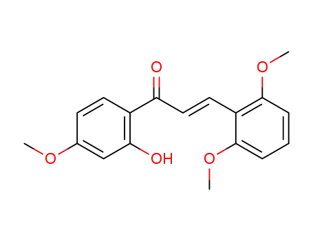 (2E)-3-(2,6-dimethoxyphenyl)-1-(2-hydroxy-4-methoxyphenyl)prop-2-en-1-one