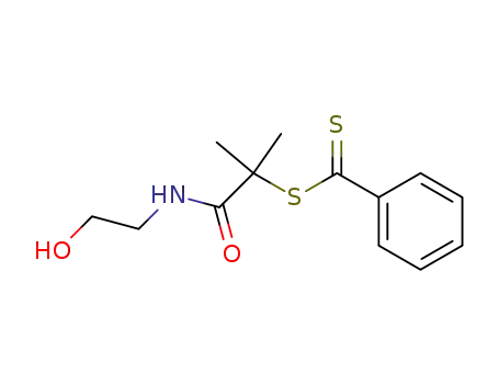 2-[N-(2-hydroxyethyl)carbamoyl]prop-2-yl dithiobenzoate