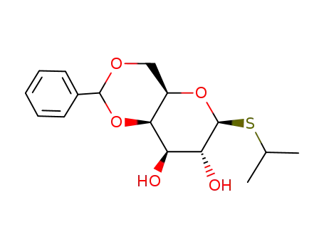isopropyl 4,6-di-O-benzylidene-1-thio-β-D-galactopyranoside