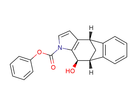 N-phenoxycarbonyl-1,4,9,10-tetrahydro-4,9-methano-10-exo-hydroxybenzo[4,5]cyclohepta[1,2-b]pyrrole