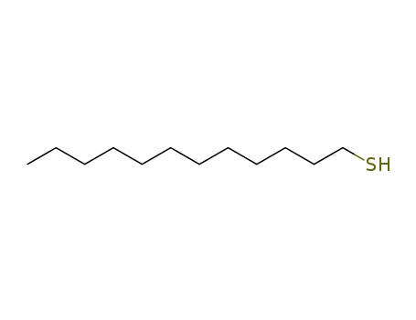 Molecular Structure of 112-55-0 (1-Dodecanethiol)